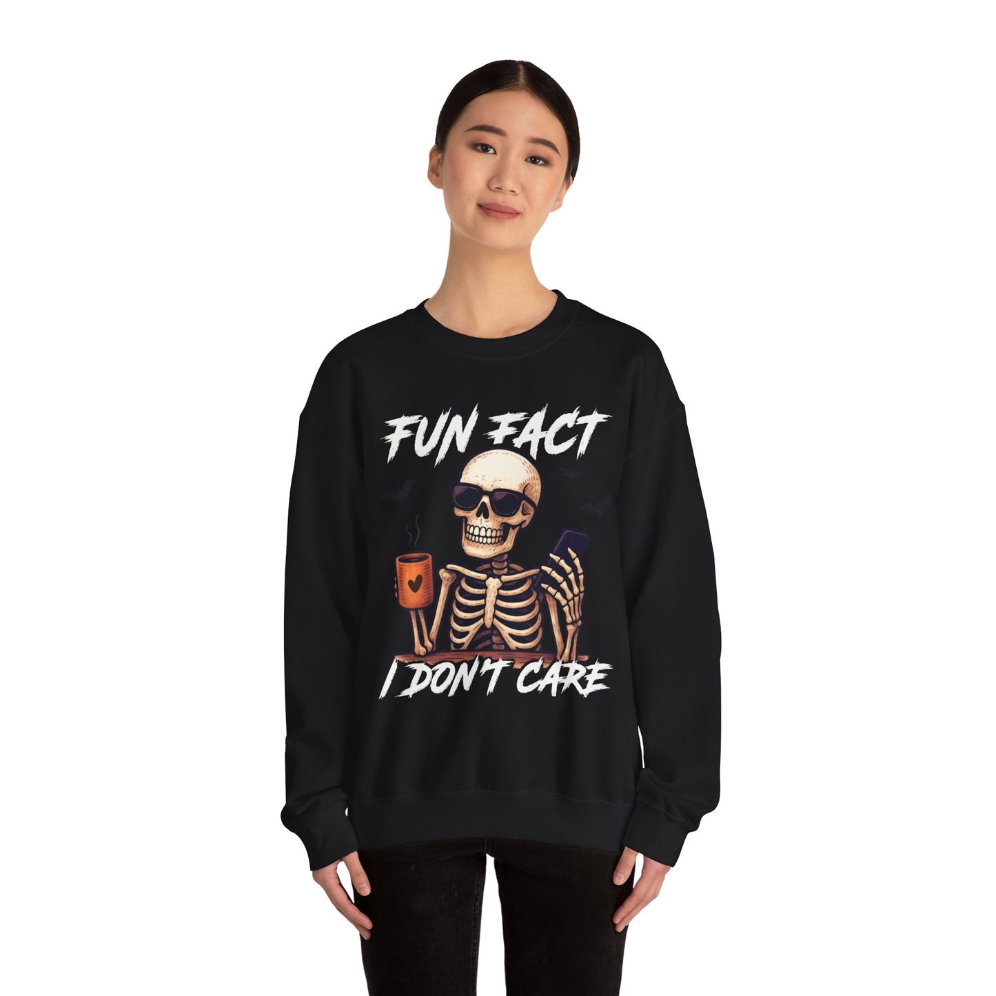 I Don't Care - Halloween Sweatshirt