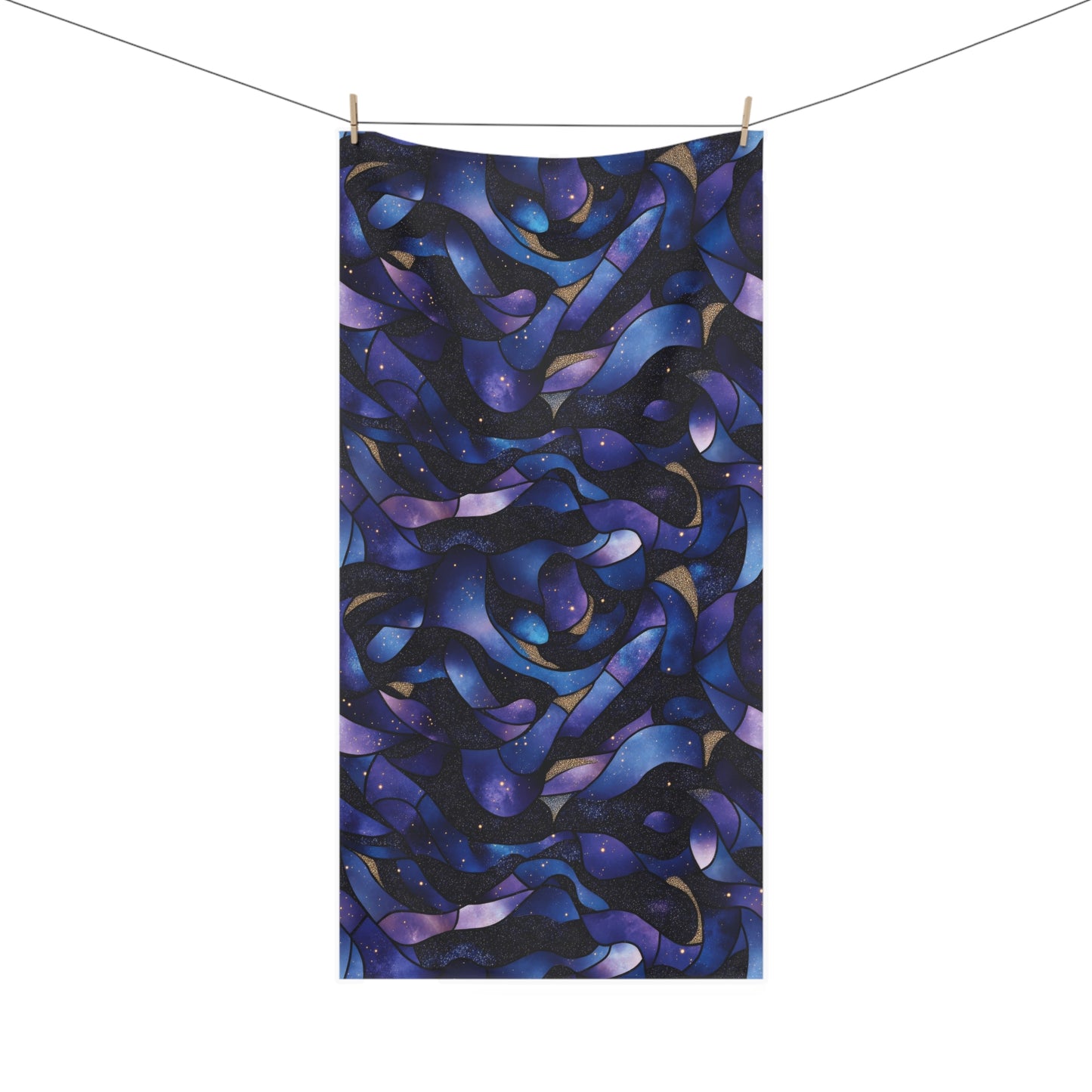 Galaxy Wave Mink-Cotton Towel