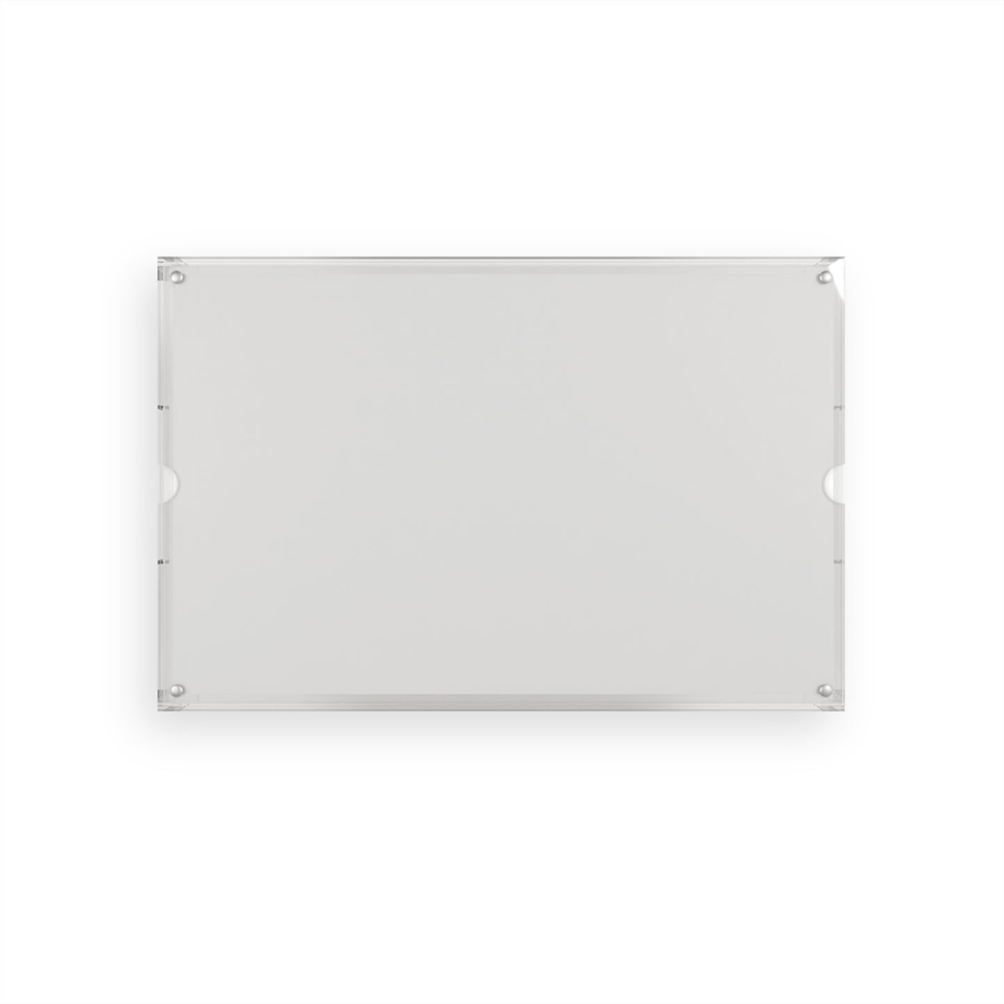 Vibrant Floral Acrylic Serving Tray for Entertaining