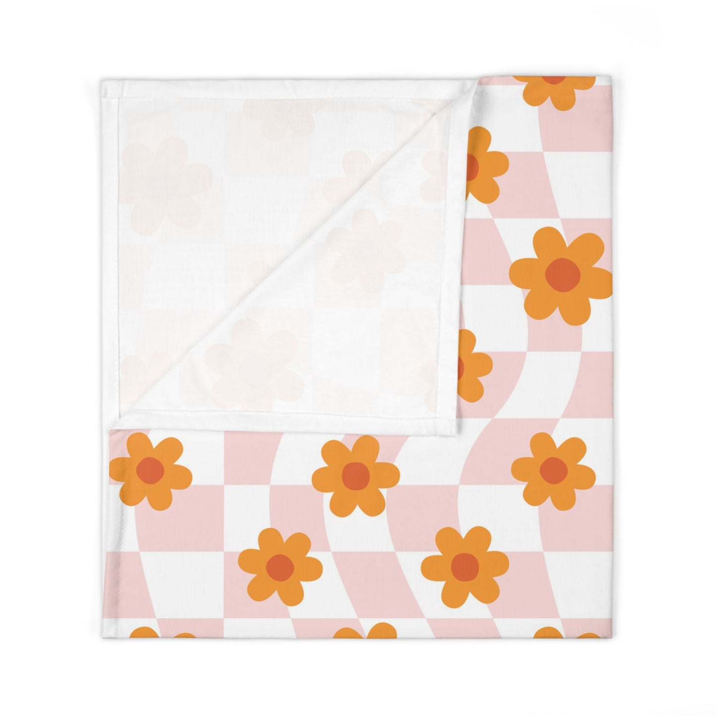 Floral Baby Swaddle Blanket