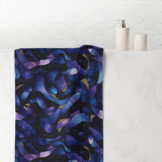 Galaxy Wave Mink-Cotton Towel