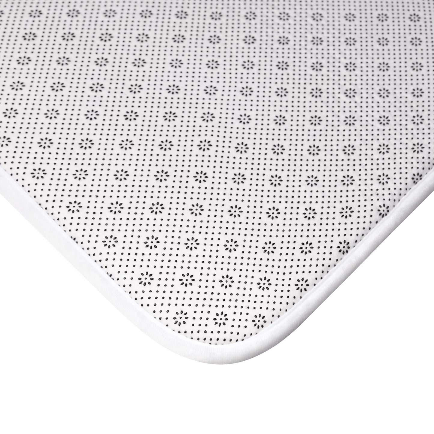 Coastal Beach Scene Bath Mat